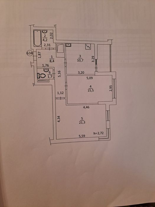 Квартира на вул. М.Гулака 4 в Київ, ID 324297, фото №2