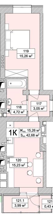 Квартира на вул. Європейська в Києві, ID 313026, фото №10
