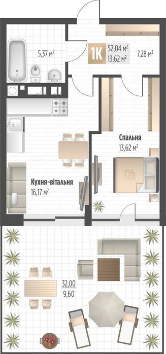 Квартира на вул. П. Орлика в Львові, ID 203003, фото №2