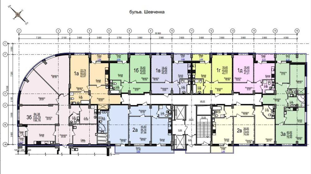 Квартира на бул. Шевченка, 202 в Черкаси, ID 321859, фото №3