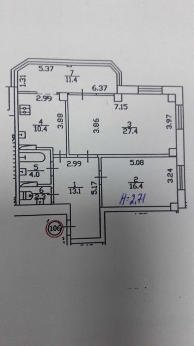 Квартира на вул. Велика Китаївська, 10 А в Києві, ID 192520, фото №20