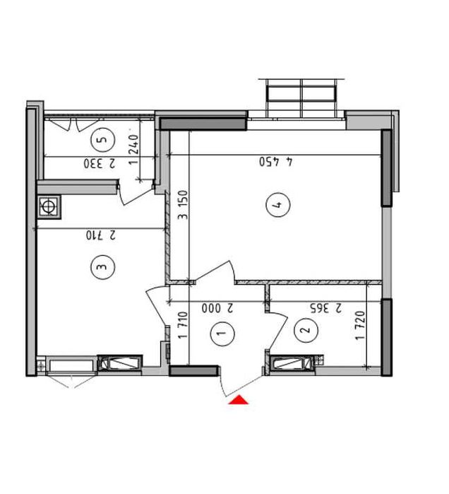 Квартира на ЖК “Оптимісто” в Києві, ID 312132, фото №9
