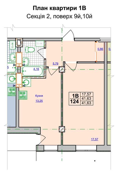Квартира на вул. Братів Гипиків, 1 в Харків, ID 210699, фото №1