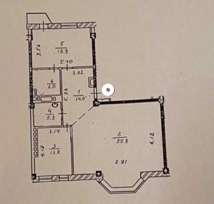 Квартира на вул. Пирогова, 6а в Київ, ID 287596, фото №3