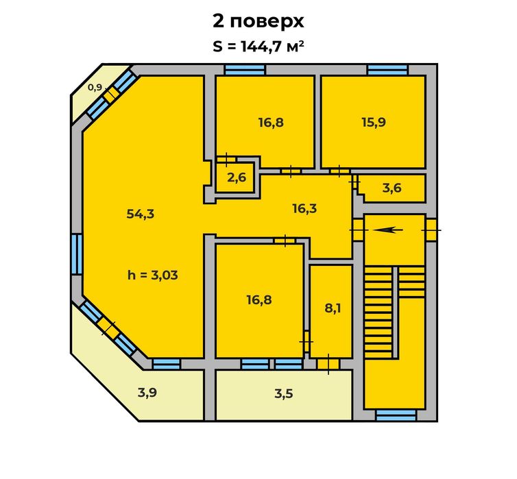 Квартира на вул. Гіпсова в Львові, ID 206701, фото №18