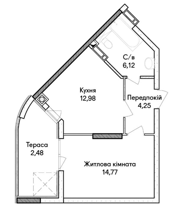 Квартира на ЖК Синергія Сіті в Києві, ID 262814, фото №7