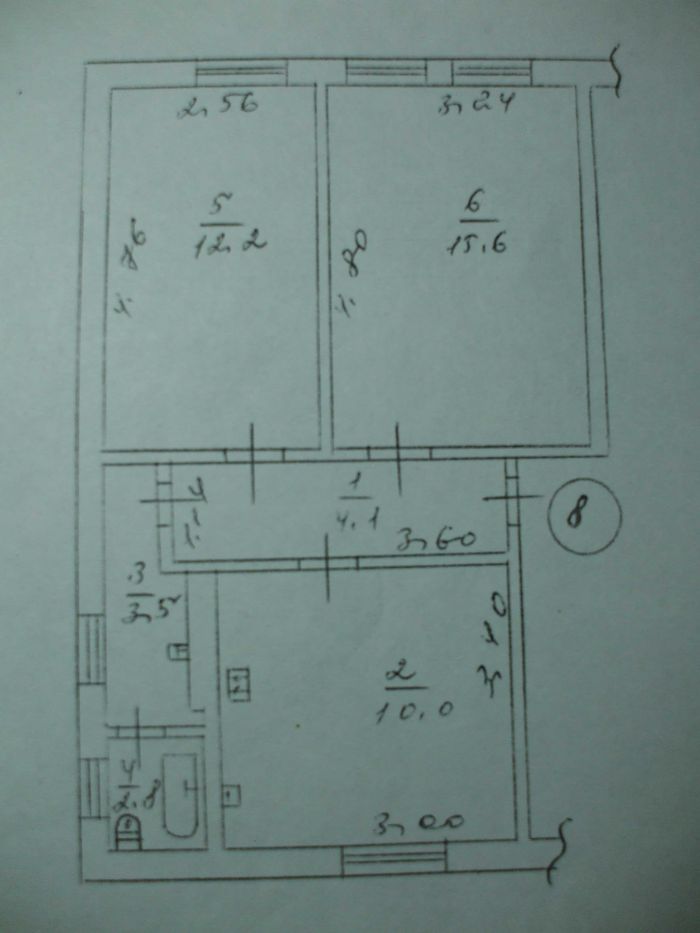 Квартира на шосе Салтовське, 65а в Харкові, ID 200559, фото №10