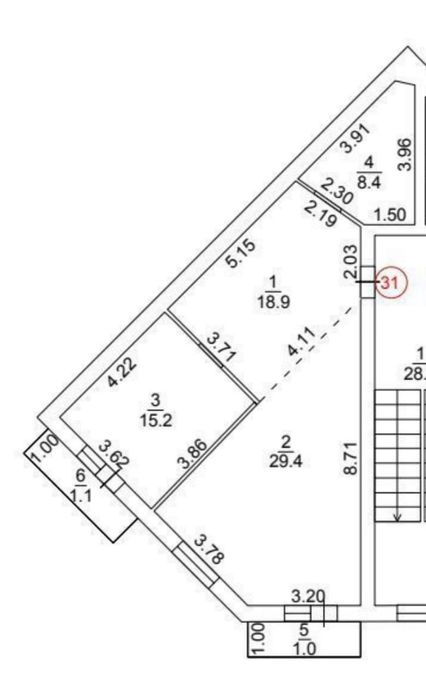 Квартира на вул. Єньківська в Ужгороді, ID 335297, фото №14