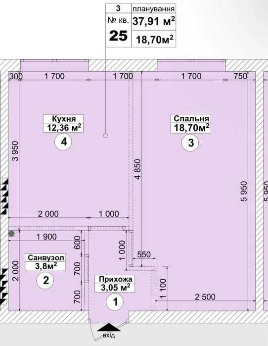 Квартира на С. Святопетрівське в Київ, ID 405005, фото №2