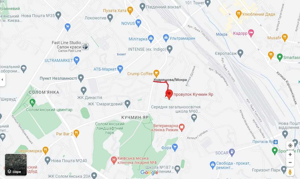 Квартира на пров. Кучмин Яр, 4 в Києві, ID 164080, фото №18