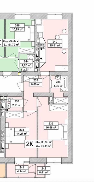 Квартира на ЖК Атмосфера Life в Києві, ID 320466, фото №7