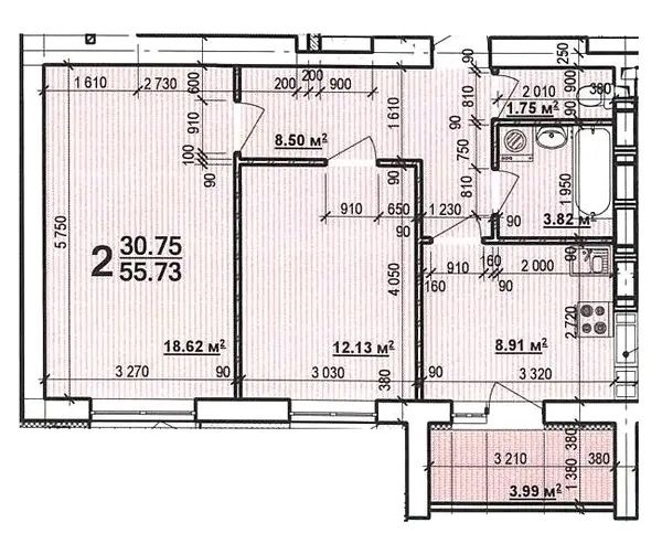 Квартира на вул. Мира, 47 в Харкові, ID 212343, фото №13
