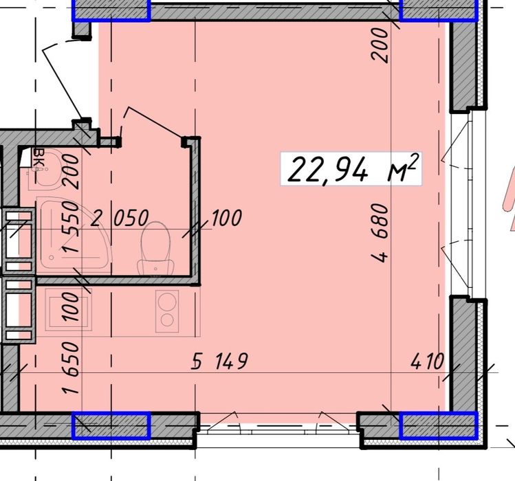 Квартира на вул. Вишнева, 10 в Києві, ID 202945, фото №16