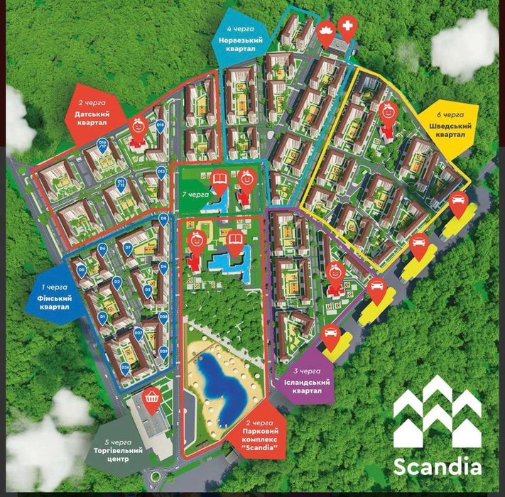 Квартира на ЖК Скандія в Києві, ID 348574, фото №7
