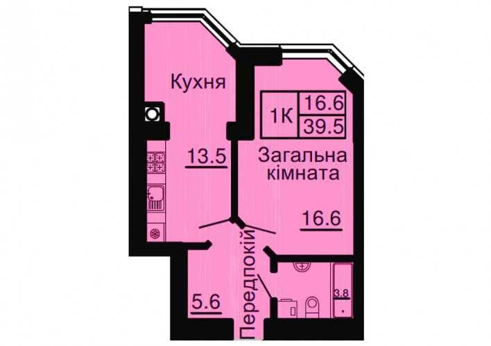 Квартира на ЖК "Софія Резиденс" в Києві, ID 264429, фото №1
