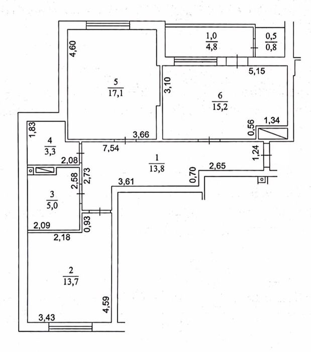 Квартира на вул. Івана Виговського, 10С в Київ, ID 170198, фото №4