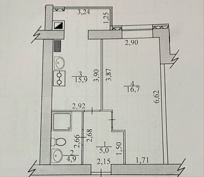 Квартира на вул. Любецька, 110 в Чернігові, ID 368627, фото №16
