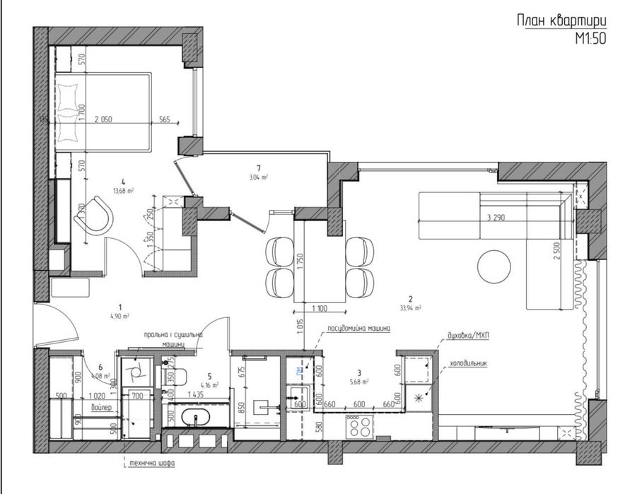 Квартира на вул. Садово-Ботанічна, 46 в Київ, ID 193608, фото №5