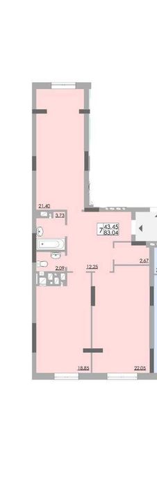 Квартира на новобудова Руська в Чернівці, ID 253087, фото №1
