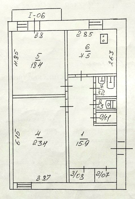 Квартира на вул. Сичеславська в Кривому Розі, ID 199007, фото №1