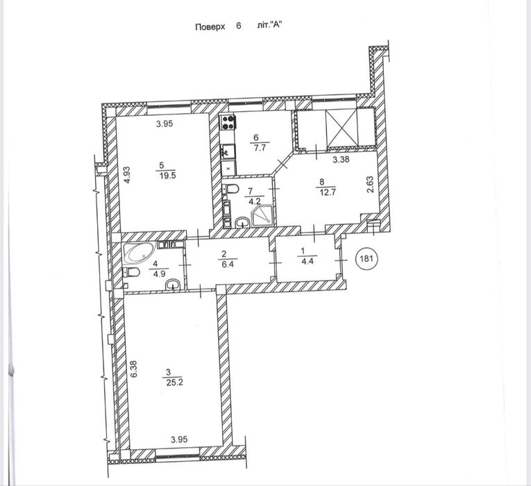 Квартира на ЖК Скандія в Києві, ID 305327, фото №4