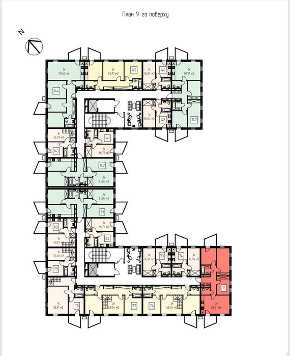 Квартира на Житловий ваучер в Львові, ID 311235, фото №4