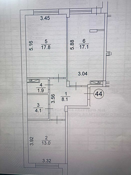 Квартира на вул. Олександрівська в Києві, ID 411564, фото №13