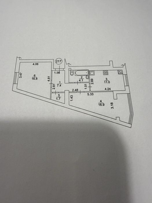 Квартира на вул. Щастя, 1 в Києві, ID 341199, фото №8