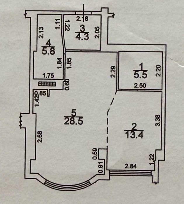 Квартира на вул. Французький бульвар в Одесі, ID 182344, фото №9