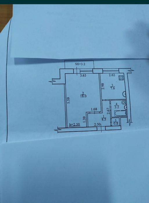 Квартира на вул. Гетьмана П. Скоропадського, 16 в Сумах, ID 292310, фото №8