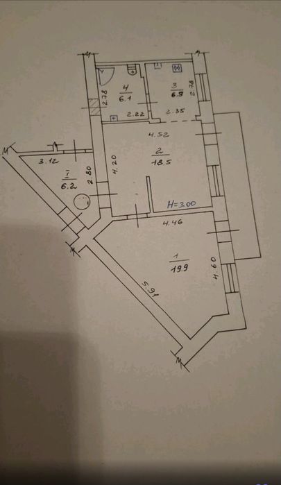 Квартира на Лиса гора в Харкові, ID 260005, фото №15