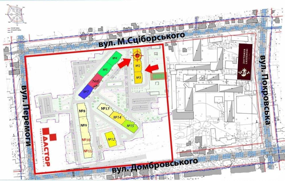 Квартира на Сенний ринок в Житомир, ID 219832, фото №3