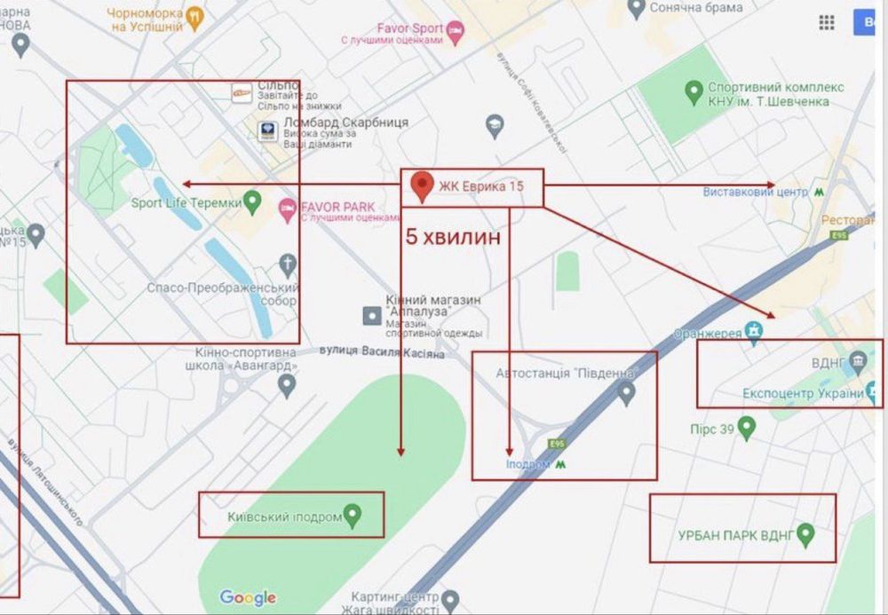 Квартира на вул. Самійла Кішки, 5Б в Києві, ID 255637, фото №16