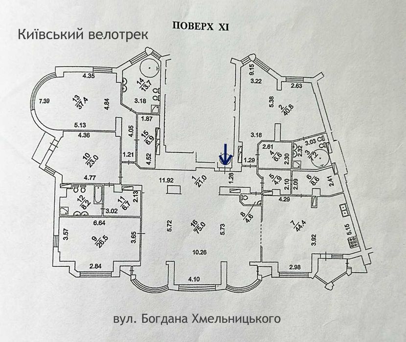 Квартира на вул. Богдана Хмельницького, 58А в Київ, ID 326143, фото №2