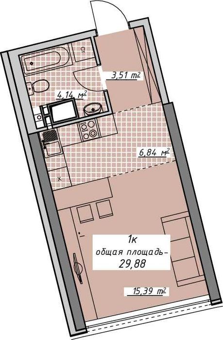Квартира на пров. Курортний в Одесі, ID 172558, фото №8