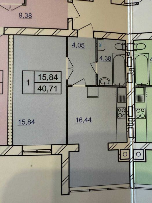 Квартира на ЖК Авіла Ленд в Хмельницькому, ID 225402, фото №9