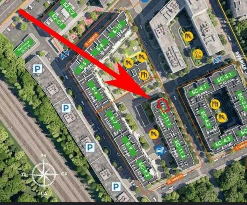 Квартира на вул. Залізнична, 9 в Львові, ID 288761, фото №2