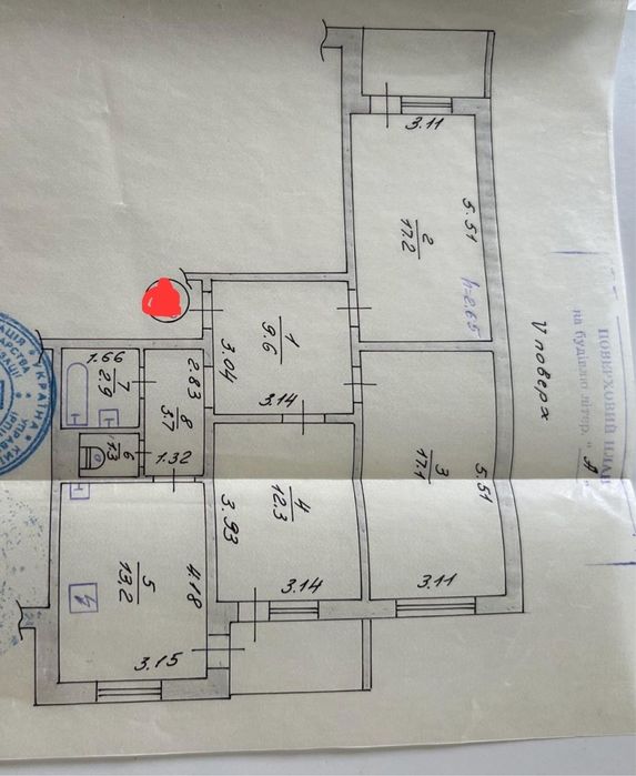 Квартира на вул. Пономарьова, 18а в Києві, ID 311816, фото №2