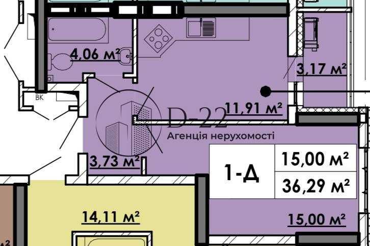 Квартира на вул. Клеманська, 7 в Києві, ID 172955, фото №10