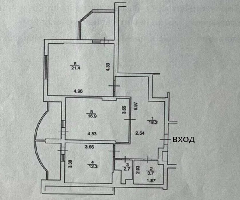 Квартира на просп. Науки, 69 в Києві, ID 191787, фото №22