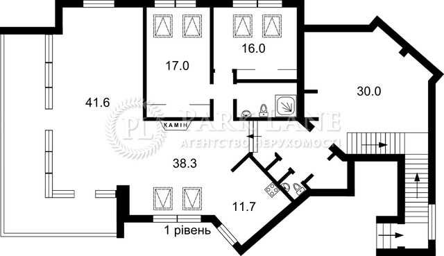 Квартира на вул. Круглоуніверситетська, 18/2 в Києві, ID 302510, фото №18