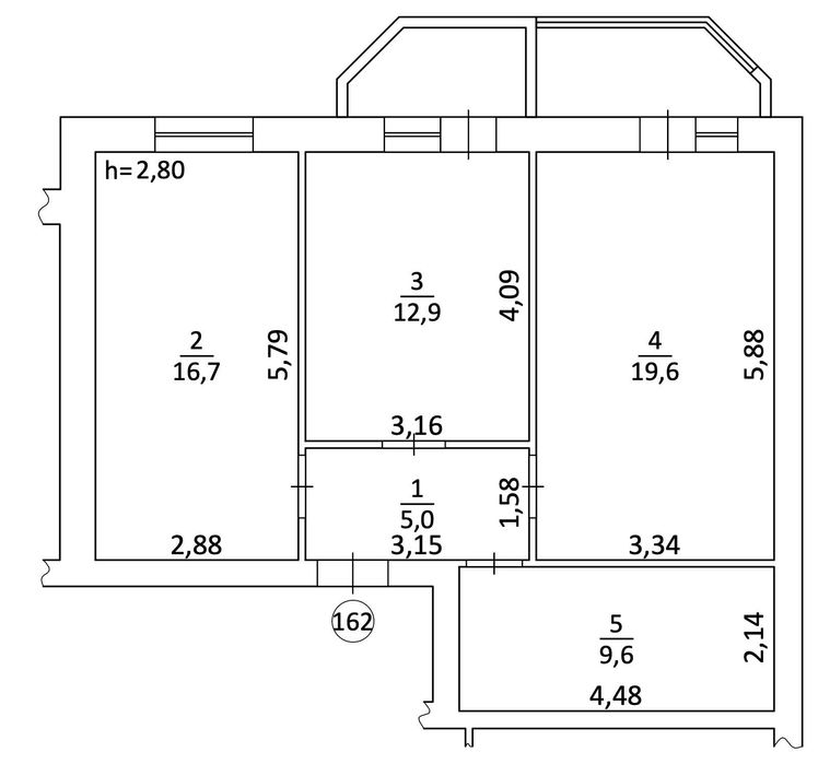 Квартира на ЖК «Family-2» в Київ, ID 312086, фото №2