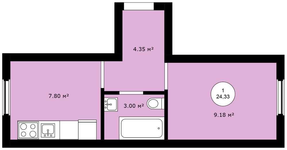 Квартира на Aura City в Київ, ID 238237, фото №4