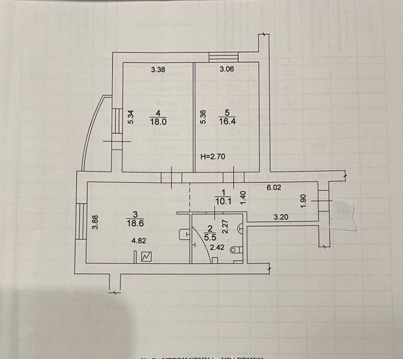 Квартира на вул. Автозаводська, 69 в Запоріжжі, ID 184225, фото №10