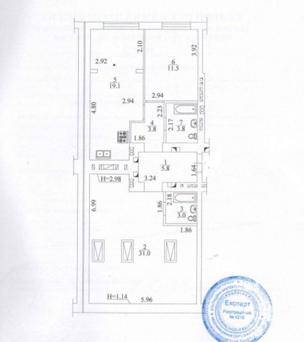Квартира на біля виїзду на Київ в Києві, ID 231790, фото №8