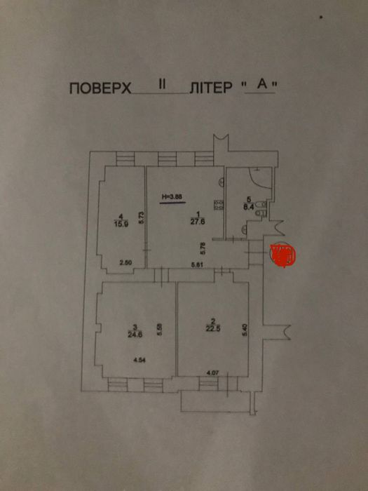 Квартира на вул. Кониського, 60 в Києві, ID 187844, фото №24