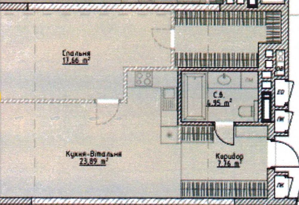 Квартира на вул. Мечникова, 7Б в Києві, ID 198635, фото №5
