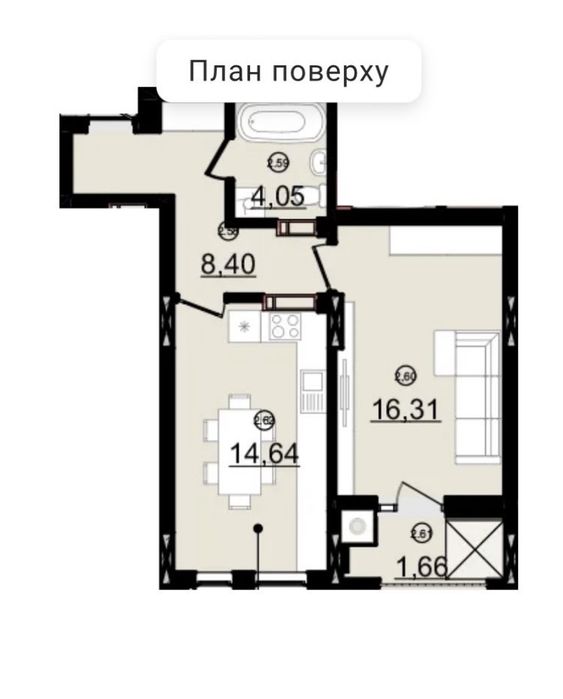 Квартира на вул. Гагаріна в Ужгород, ID 245223, фото №4