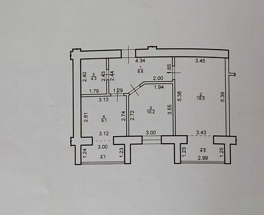 Квартира на вул. Яблунева в Івано-Франківськ, ID 310773, фото №3