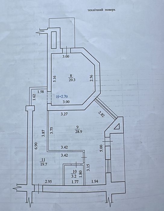 Квартира на вул. Джерельна, 9а в Харкові, ID 202591, фото №11